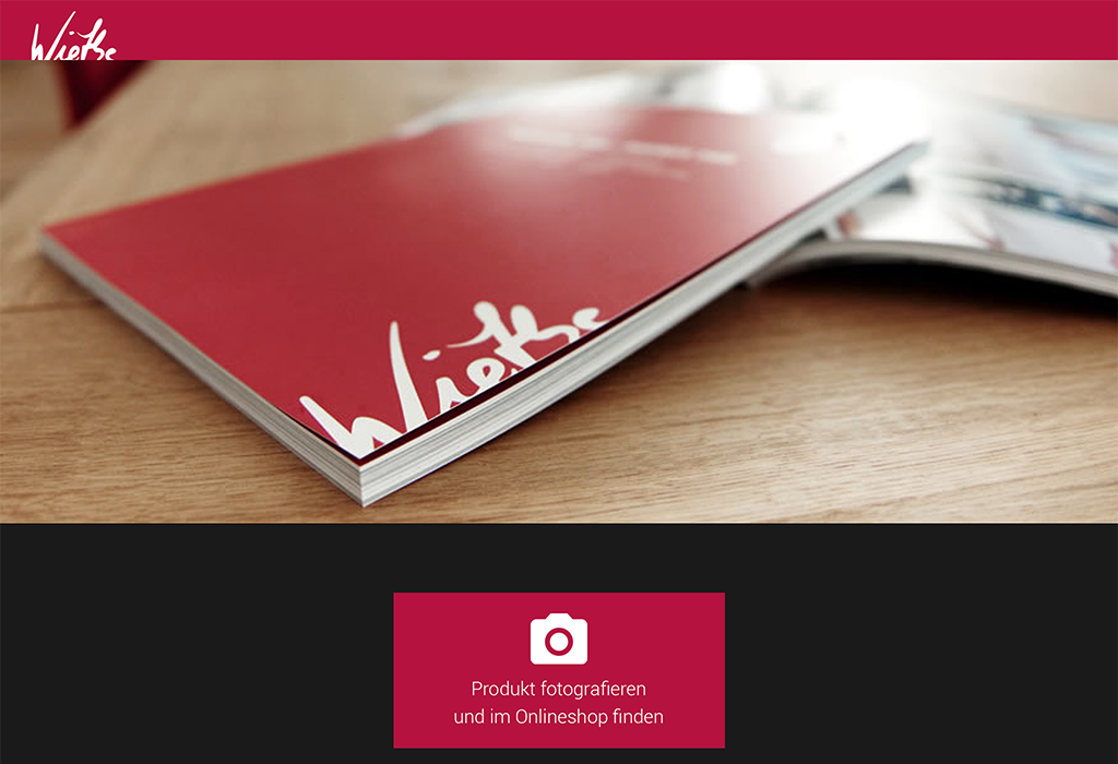 Design und Entwicklung der App für Bilderkennung in Katalogen