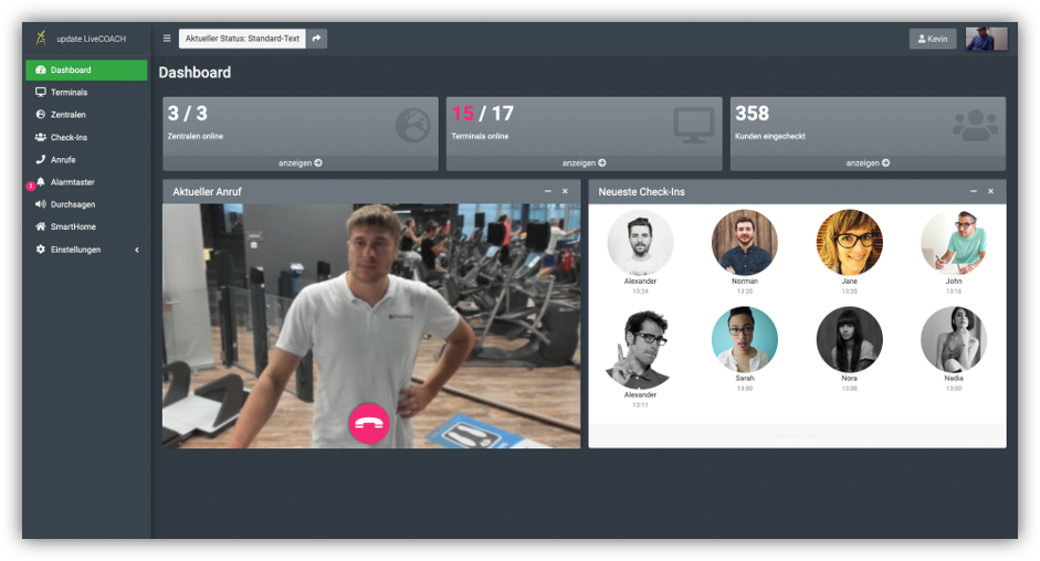 App Entwicklung Fitnessstudio fernbetreuen