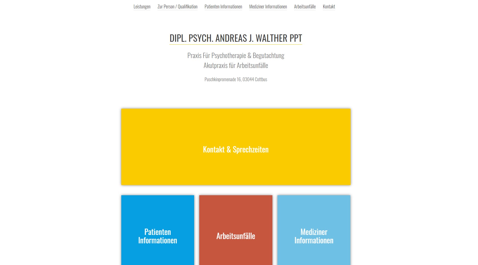 Website Entwicklung Andreas Walther